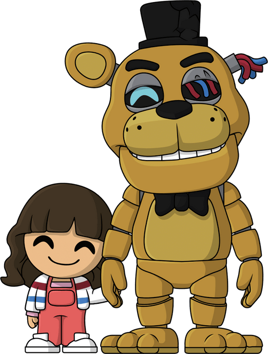 Abby & Golden Freddy FNAF Movie Youtooz Collectibles