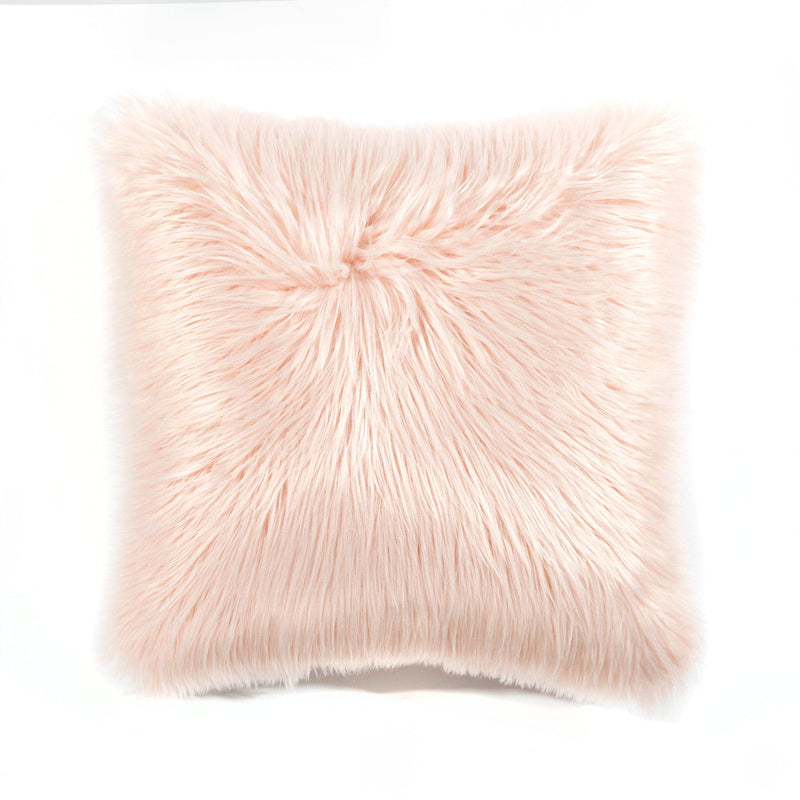 Load image into Gallery viewer, Mongolian Luca Soft Faux Fur Decorative Pillow Cover Collective LushDecor
