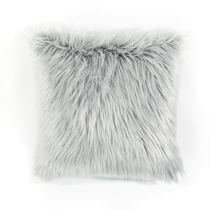 Load image into Gallery viewer, Mongolian Luca Soft Faux Fur Decorative Pillow Cover Collective LushDecor
