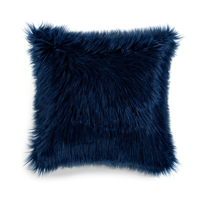 Load image into Gallery viewer, Mongolian Luca Soft Faux Fur Decorative Pillow Cover Collective LushDecor
