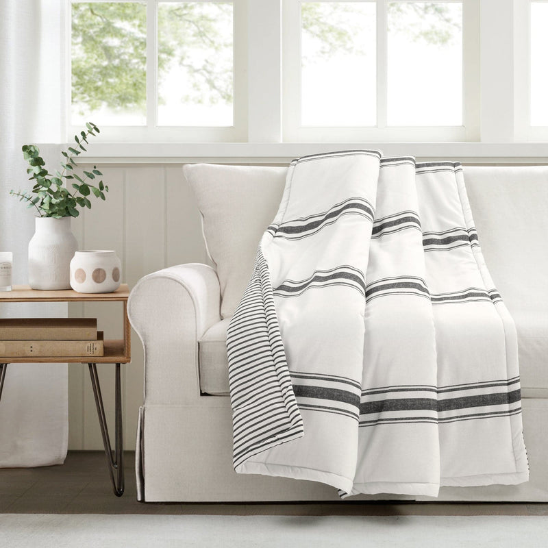 Load image into Gallery viewer, Farmhouse Stripe Throw Collective LushDecor
