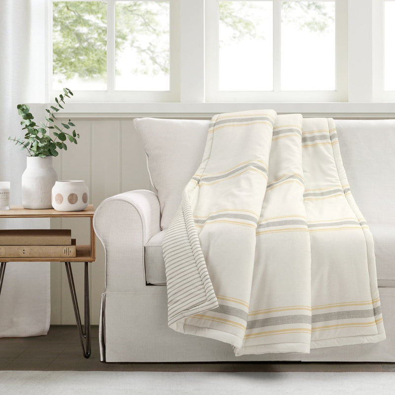 Load image into Gallery viewer, Farmhouse Stripe Throw Collective LushDecor
