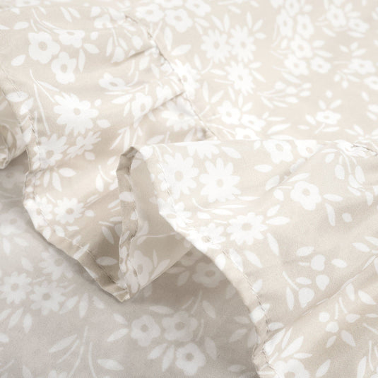 Garden Of Flowers Ruffle Sheet Set Collective LushDecor