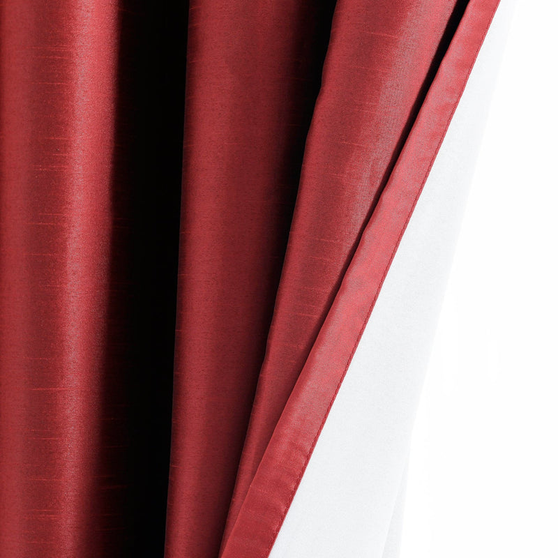 Load image into Gallery viewer, Faux Silk 100% Blackout Window Curtain Panel Collective LushDecor
