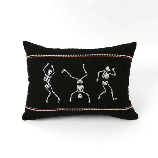 Dance Skeleton Decorative Pillow Collective LushDecor