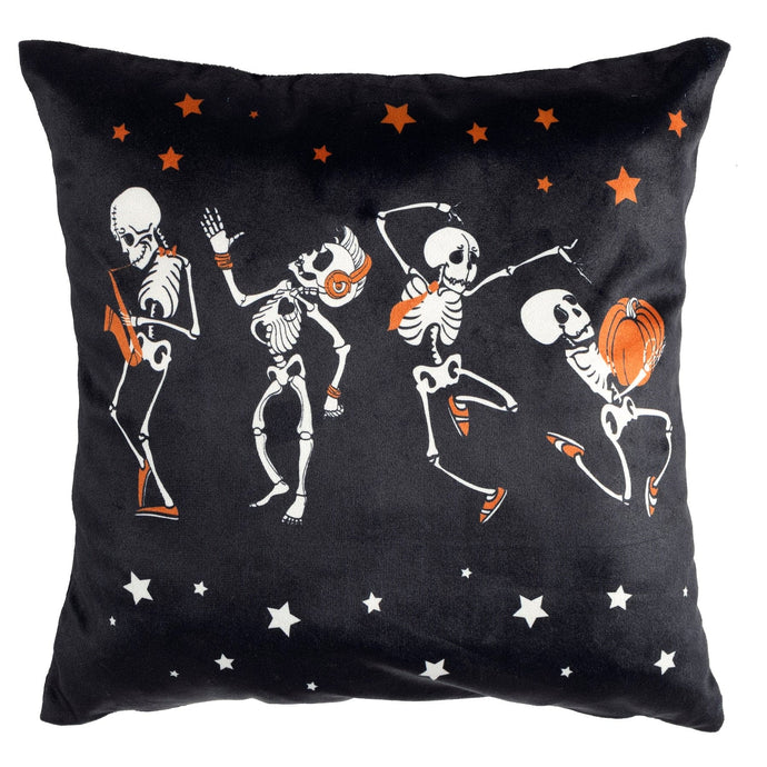 Rocking Skeleton Decorative Pillow Collective LushDecor