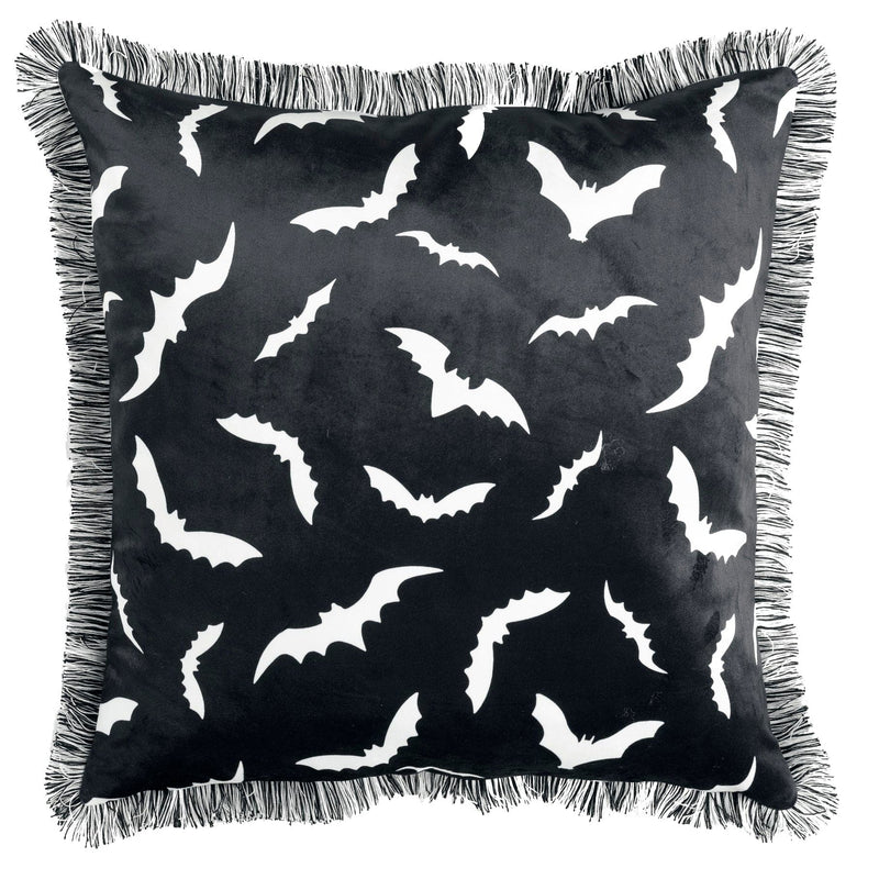 Load image into Gallery viewer, Swarm Of Bats Decorative Pillow Collective LushDecor
