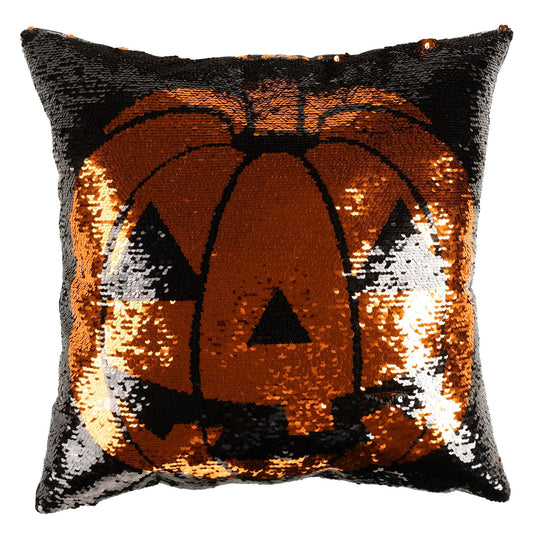 Sparkle Pumpkin Decorative Pillow Collective LushDecor