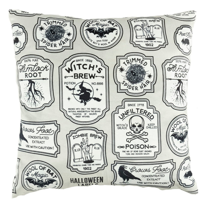 Halloween Badge Decorative Pillow Collective LushDecor