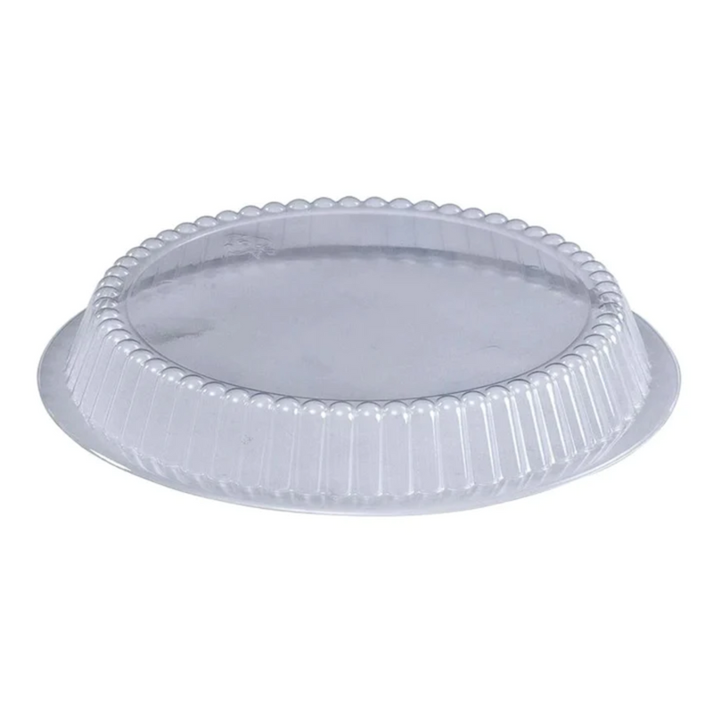 Load image into Gallery viewer, *WHOLESALE* 9&quot; Dome Lids for Disposable Aluminum Round Pan | 500 ct/case Disposable VeZee
