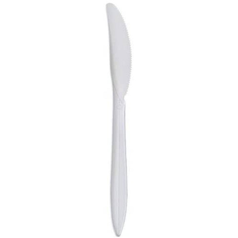 Load image into Gallery viewer, Nicole Home Collection Medium Weight Knife White Cutlery VeZee
