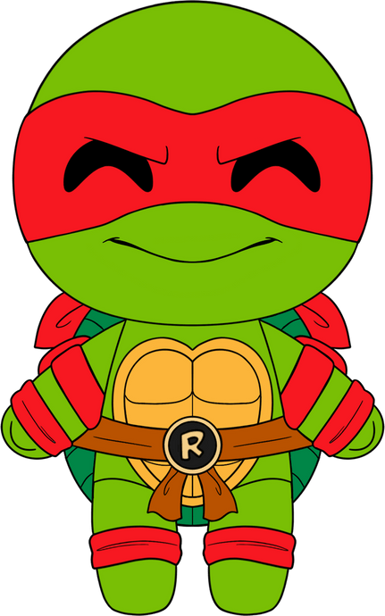 Chibi Raphael Plush (9in) TMNT Youtooz Collectibles