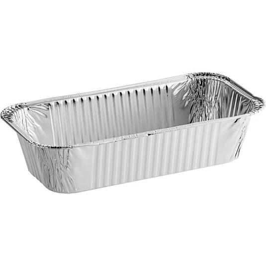 Disposable Aluminum 5lb Rectangular Loaf Pans: Ideal for Baking Disposable VeZee