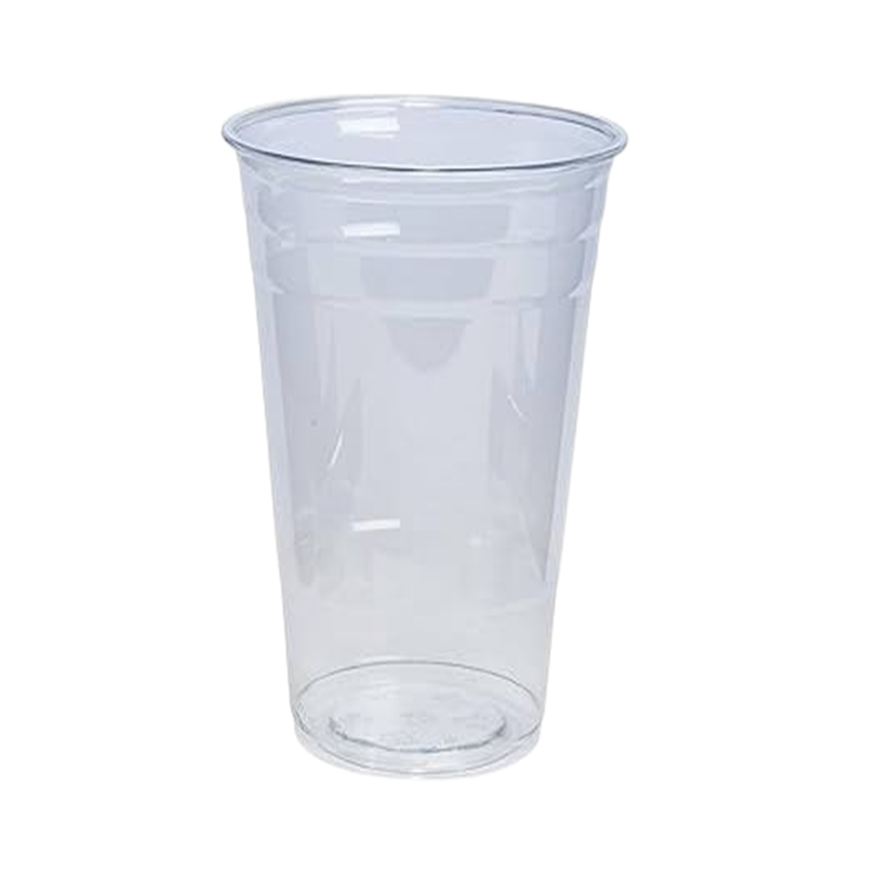 Load image into Gallery viewer, 24oz Plastic Clear PET Cups, for All Kinds of Beverages Smoothie Cups VeZee
