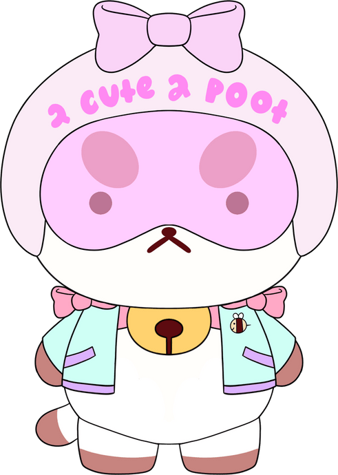 Puppycat Outfit Plush (9in) Bee and Puppycat Youtooz Collectibles