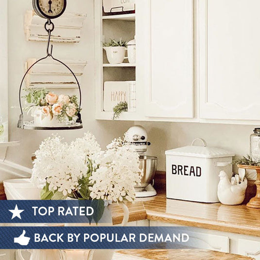 Metal Countertop Bread Bin General VIP