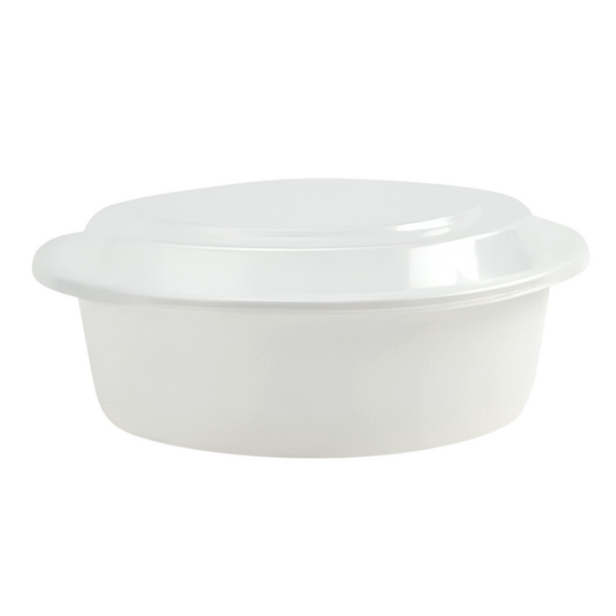 32oz Extra Strong Quality White round Disposable Meal Prep/ Bento Box Container Food Storage & Serving VeZee