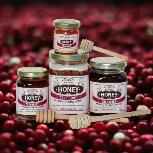 Cranberry Infused Honey Gift Naturacentric