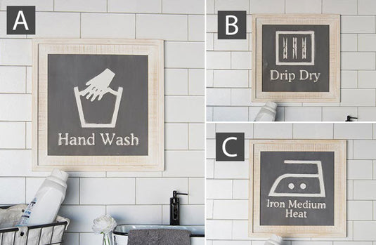 Laundry Chalkboard Inspired Signs General VIP