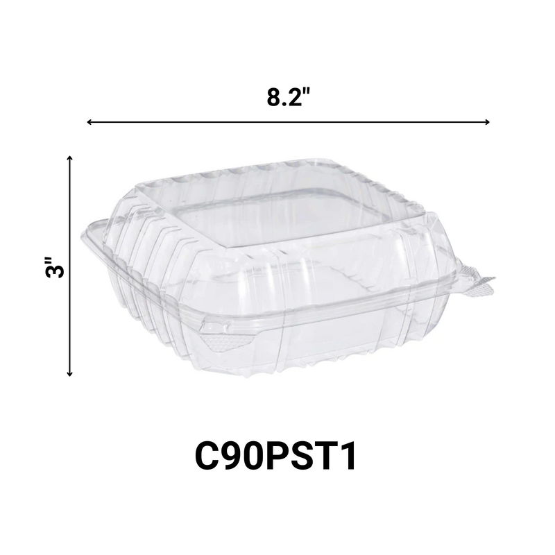 Load image into Gallery viewer, DART Model # C9PST1| ClearSeal Hinged Lid Plastic Container Salad Containers Dart
