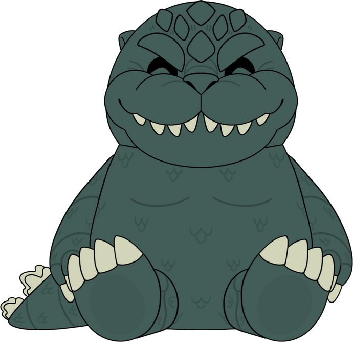 Classic Godzilla Plush (9in) Godzilla Youtooz Collectibles