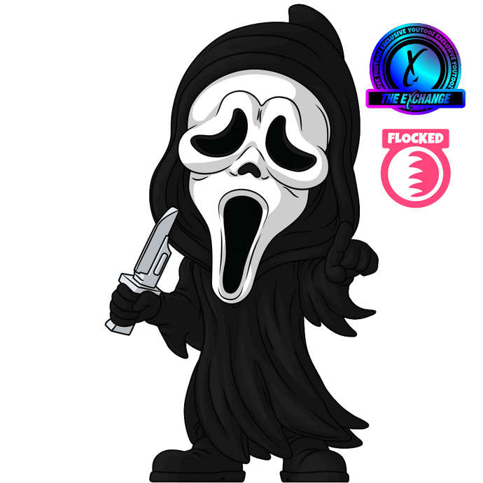 Ghost Face Flocked Ghost Face Youtooz Collectibles