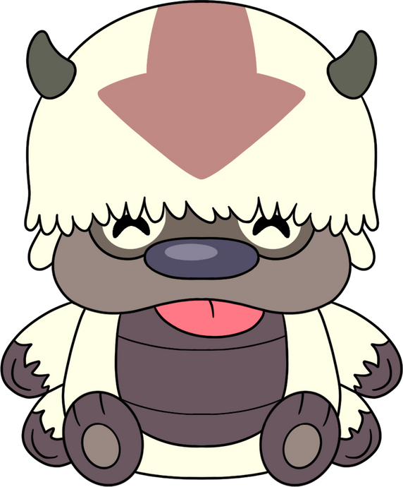 Appa Blep Stickie (6in) Avatar: The Last Airbender Youtooz Collectibles