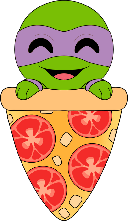 Donatello Pizza Plush (9in) TMNT Youtooz Collectibles