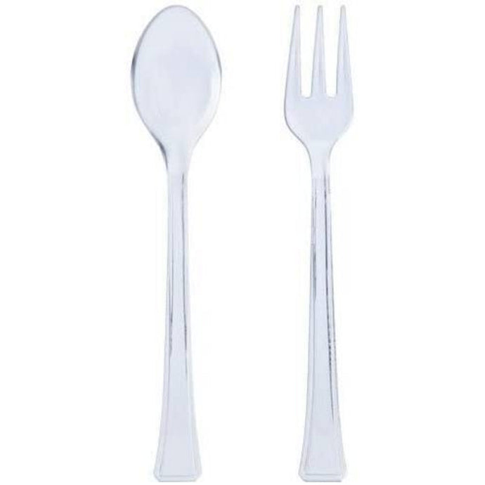 Mini Plastic Clear Spoons Serverware Lillian