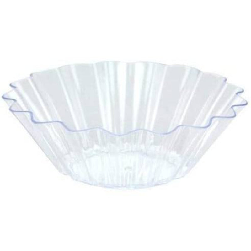 Load image into Gallery viewer, Lillian Tablesettings Mini Plastic Fanflair Dish Clear Serverware Lillian
