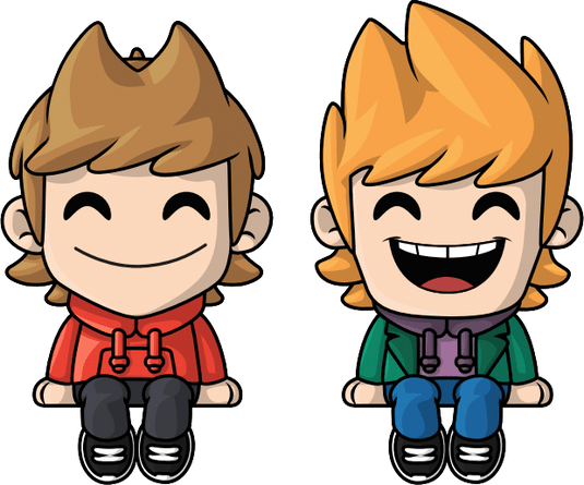 Matt and Tord Monitor Buddiez Eddsworld Youtooz Collectibles