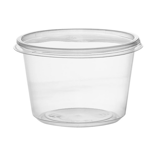 *WHOLESALE* 16oz. Lightweight Deli Containers with Lids | 500 ct/case Food Storage & Serving VeZee