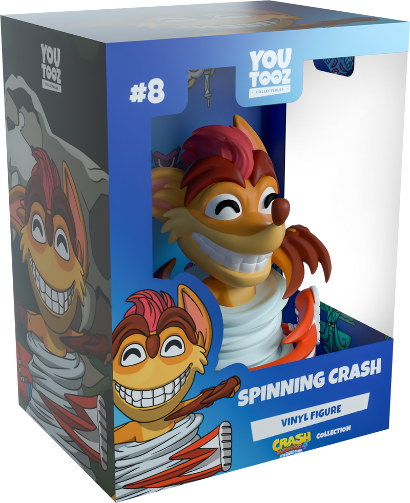 Load image into Gallery viewer, Spinning Crash Crash Bandicoot Youtooz Collectibles
