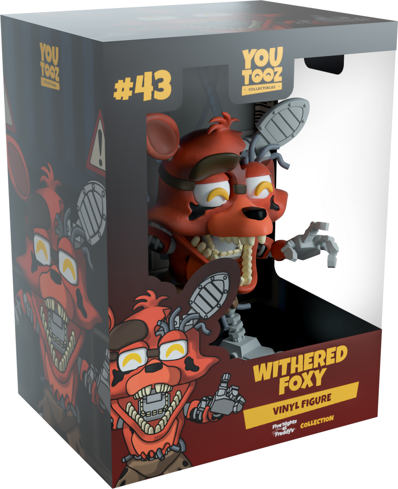 Load image into Gallery viewer, Withered Foxy FNAF Youtooz Collectibles
