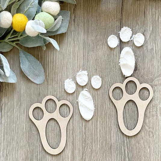 Bunny Rabbit Paws Stencils, Set of 2 General BB