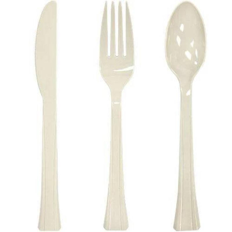 Load image into Gallery viewer, Lillian Tablesettings Extra Strong Quality Premium Plastic Teaspoon Sahara Cutlery Lillian
