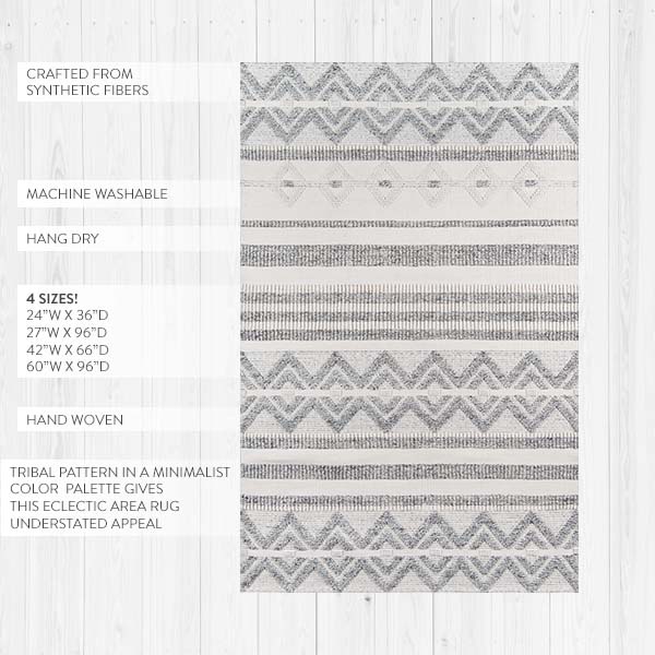 Load image into Gallery viewer, Machine Washable Eco-Friendly Hand-Woven Hermosa Rug, Pick Your Size General Decor Steals
