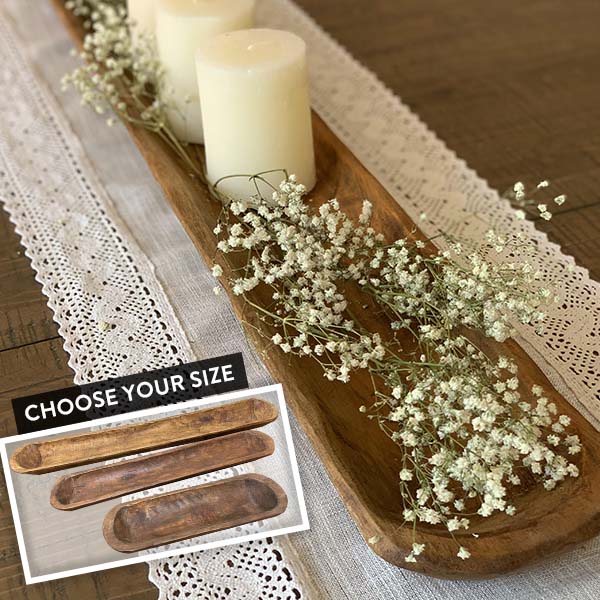 Load image into Gallery viewer, Long Handcarved Rustic Baguette Board, Pick Your Size General MA
