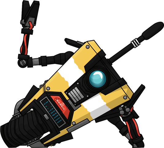 Chillin’ Claptrap Borderlands Youtooz Collectibles