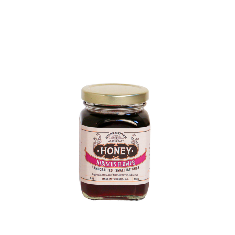 Load image into Gallery viewer, Hibiscus Infused Honey Gift Naturacentric
