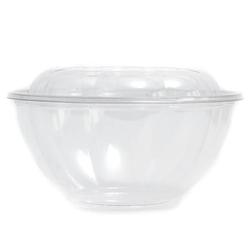 Load image into Gallery viewer, 32oz Disposable Rose / Salad Bowls To-Go Containers with Airtight Lids Rose Bowls VeZee
