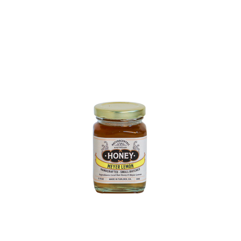 Load image into Gallery viewer, Meyer Lemon Infused Honey Gift Naturacentric
