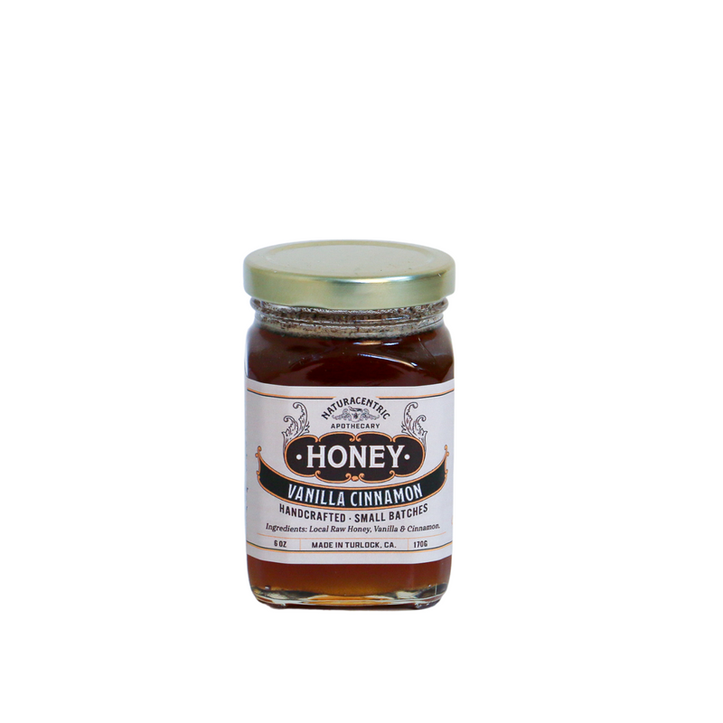 Load image into Gallery viewer, Vanilla Cinnamon Infused Honey Gift Naturacentric
