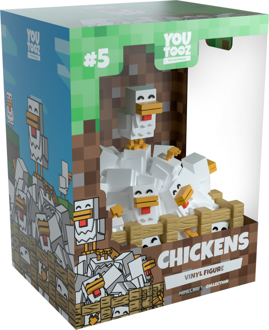 Chickens Minecraft Youtooz Collectibles