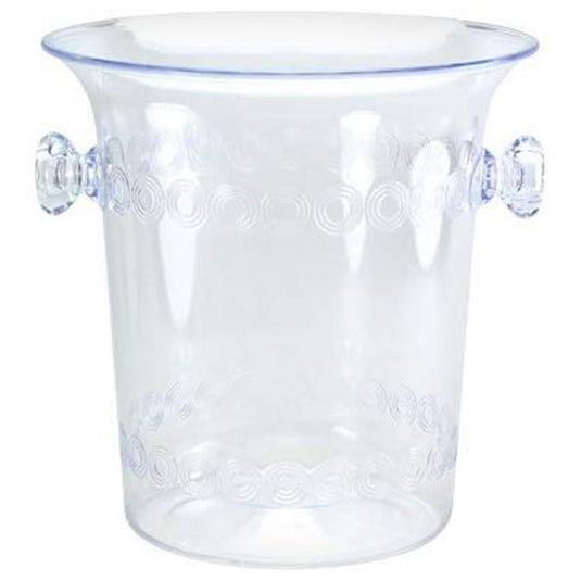 4 Quart Clear Plastic Ice Bucket Serverware Hanna K