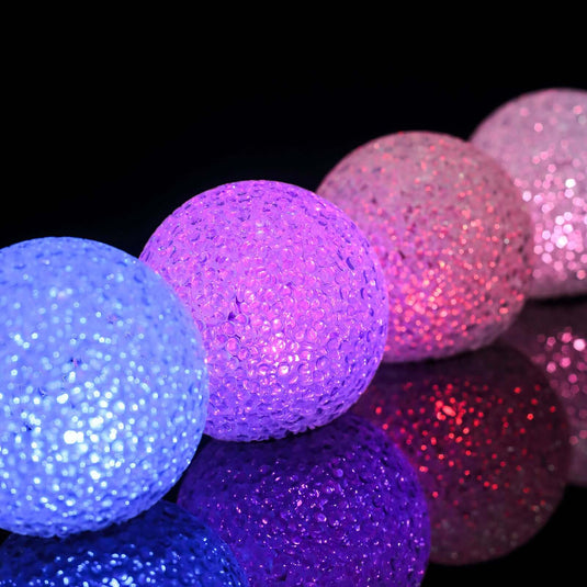 4-Pack LED Mini Light Globes Color Changing - Battery Operated Ball Centerpiece Fillers 3