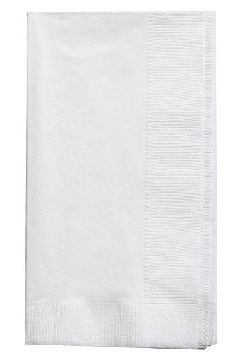 *WHOLESALE* Disposable - 2 Ply - White - Dinner Napkins | 3000 ct. Napkins LIBERTY PAPER SUPPLY