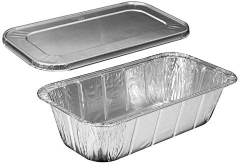 Load image into Gallery viewer, *WHOLESALE* Aluminum 5lb Rectangular Loaf Pans: Ideal for Baking | 200 PCS/Case Disposable VeZee
