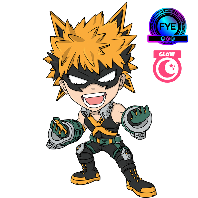 Glow In The Dark Katsuki Bakugo My Hero Academia Youtooz Collectibles