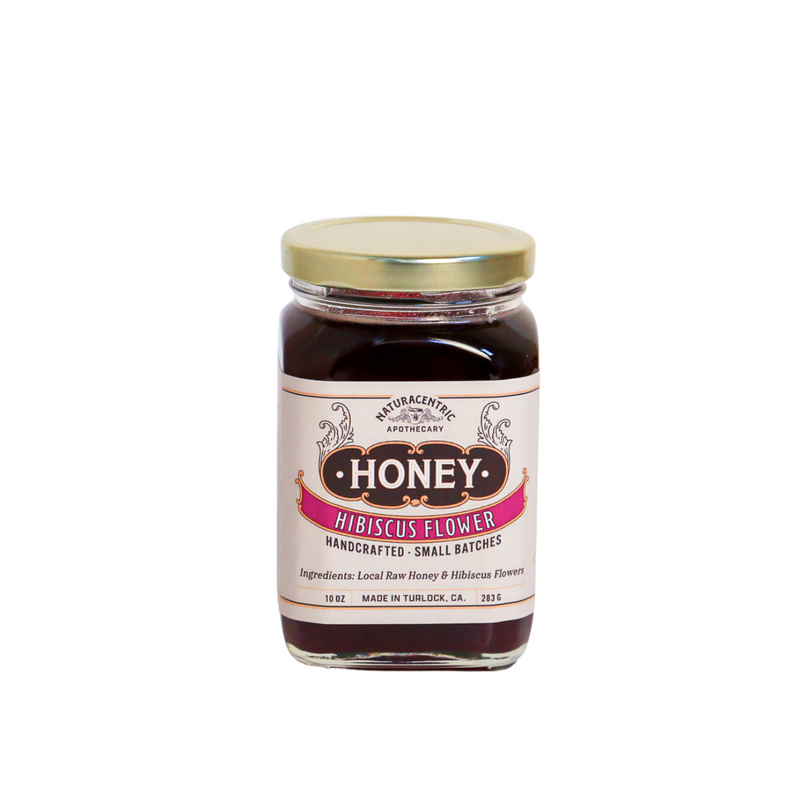 Load image into Gallery viewer, Hibiscus Infused Honey Gift Naturacentric
